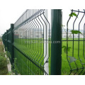 забор из проволочной сетки с порошковым покрытием изогнутый сварной забор